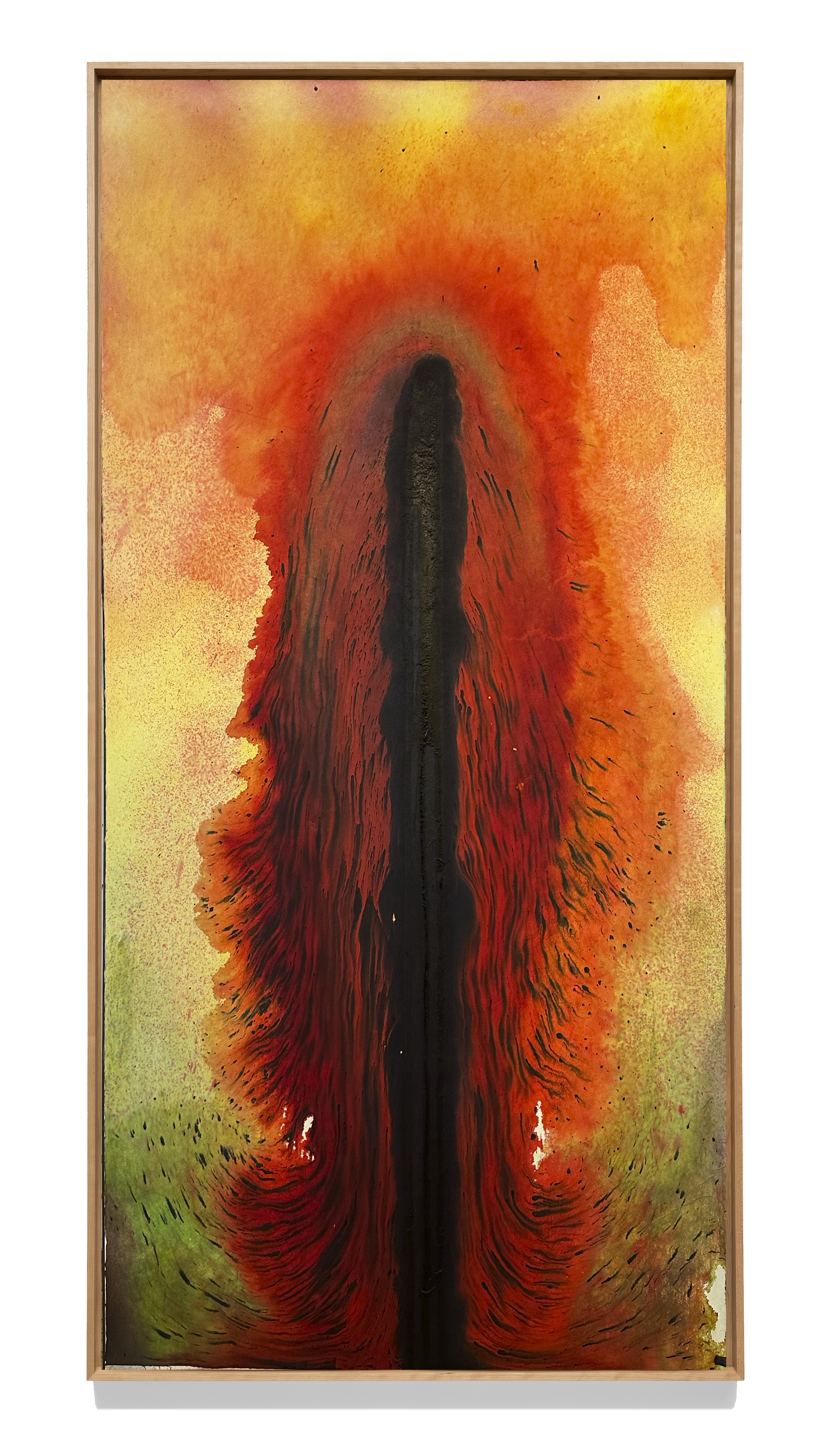 Large sunflower painting by Kyung-Me
